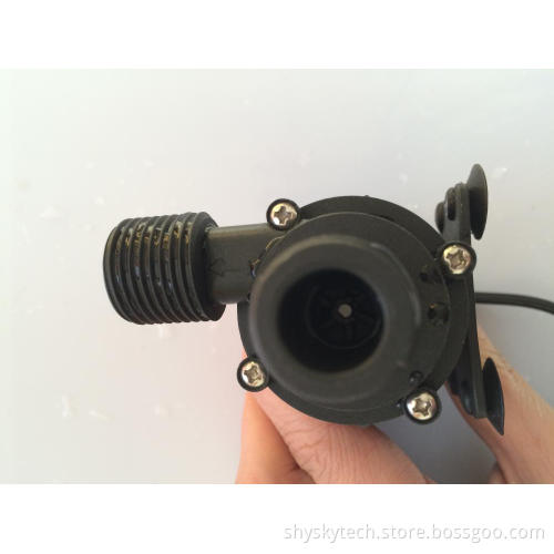 9-24Vdc Micro Brushless DC water pump Centrifugal Water Pump Lift 7.5M Flow 750LPH Long life Low noise Absolutely safety